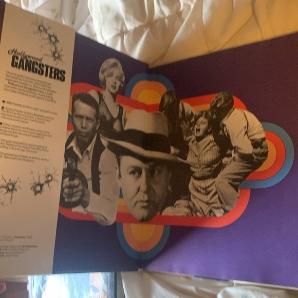 Hollywood Gangsters and A Pictorial History of Crime Films Hardcover Book Bundle - Picture 3 of 5